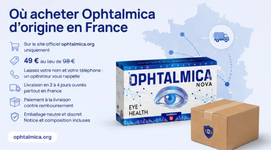 Ophtalmica — Originalprodukt für die Augen, Bestellung in Österreich