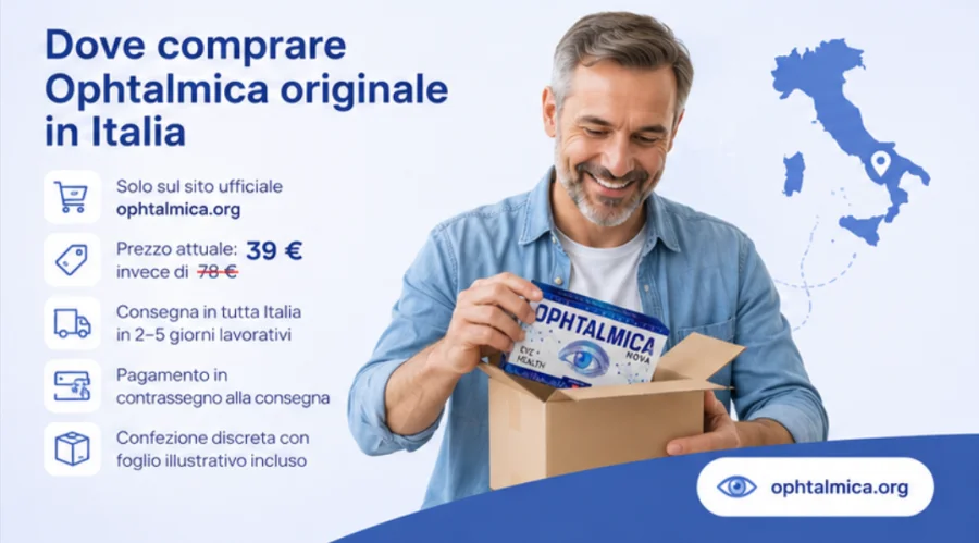 Ophtalmica — Originalprodukt für die Augen, Bestellung in Österreich