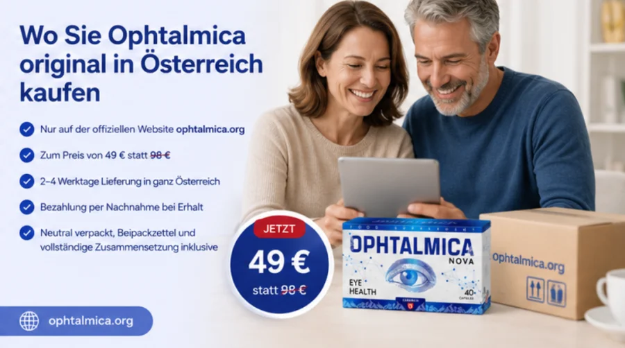 Ophtalmica — Originalprodukt für die Augen, Bestellung in Österreich