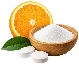 Vitamin C (Ascorbinsäure) als Baustein der Ophtalmica-Formel
